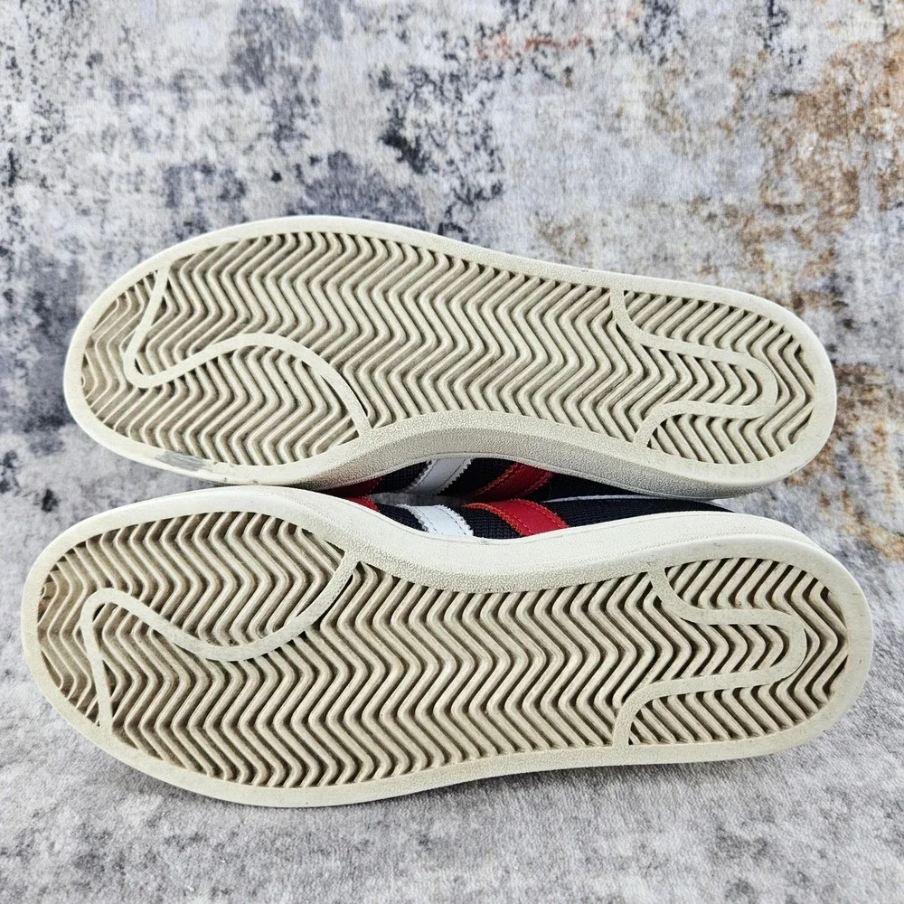 Adidas Americana Low Sneakers‎ Mens 7 Blue Red Suede Shoes EF2511 Legend Ink